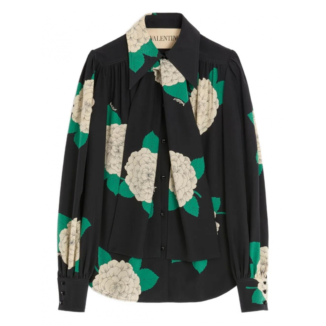Women's 'Apres L'Hiver floral-print' Shirt