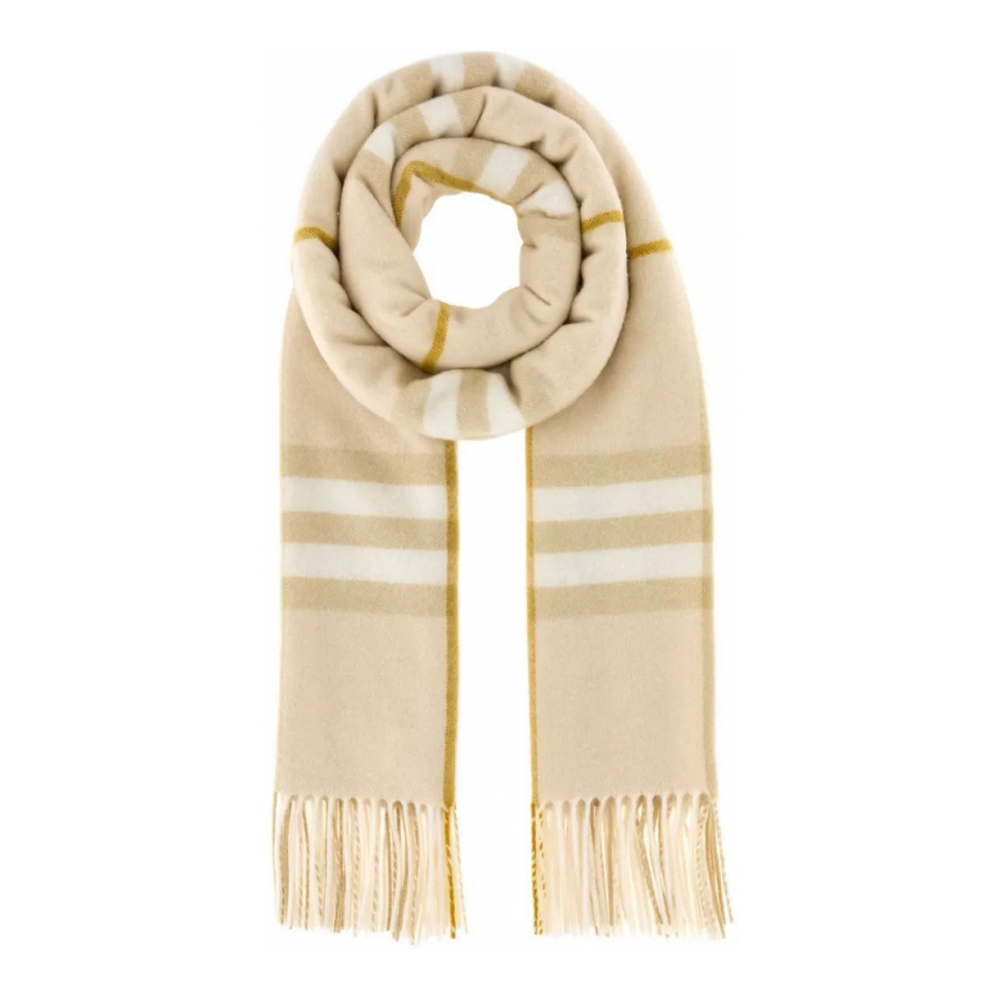 Écharpe en cachemire  'Checked'