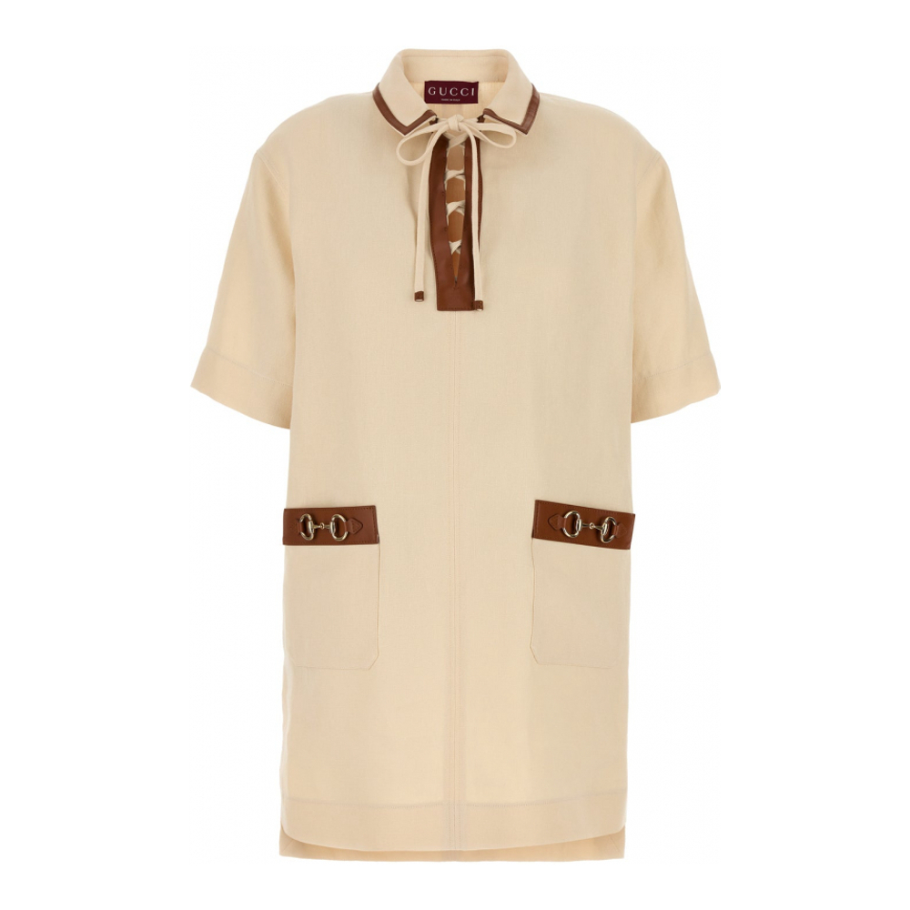 Robe chemise 'Horsebit' pour Femmes