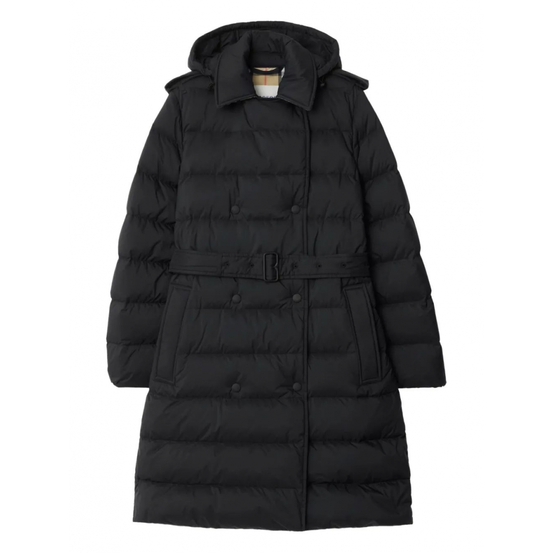 Manteau 'Double-Breasted Belted Puffer' pour Femmes