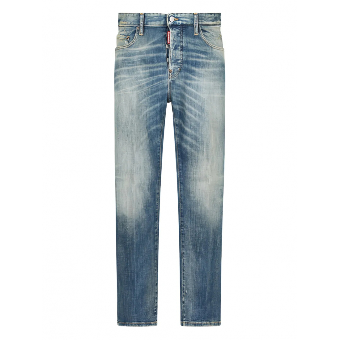 Men's 'Faded-Wash Distressed' Jeans