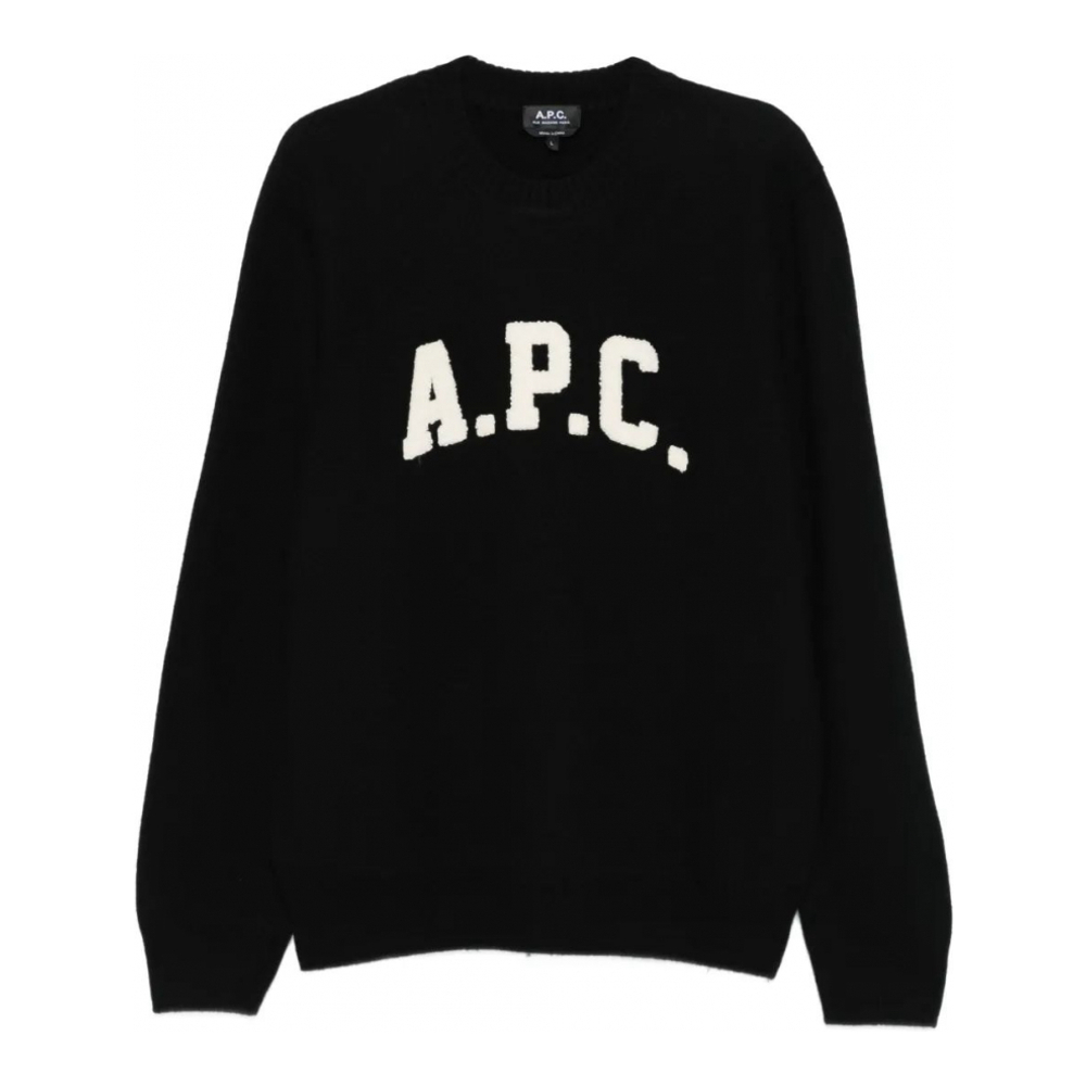 Pull 'Logo-Detail Crew-Neck' pour Hommes