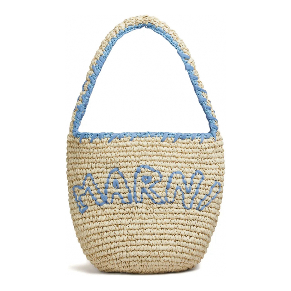 Women's 'Crochet-Embroidered' Shoulder Bag