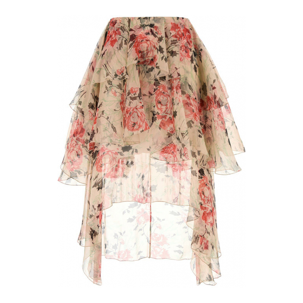 Women's 'Printed' Midi Skirt