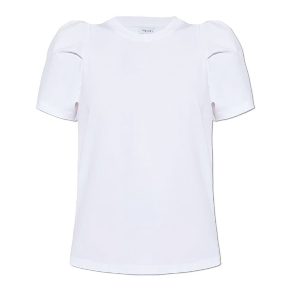 T-shirt 'Draped Sleeves' pour Femmes