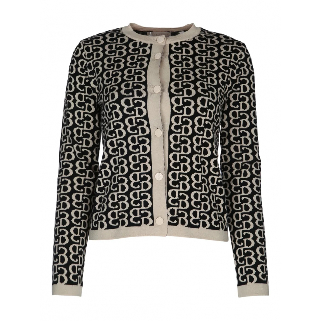 Women's 'Monogrammed Button-Up' Cardigan