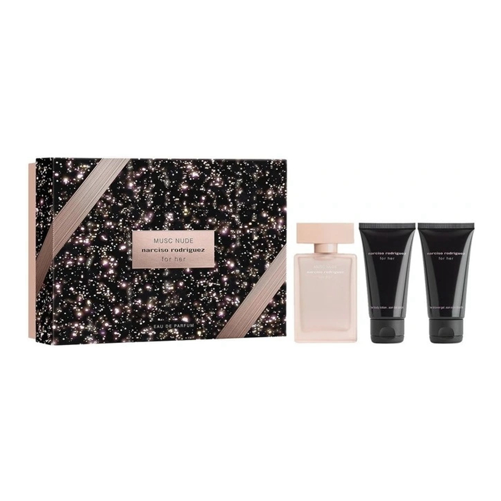 Coffret de parfum 'For Her Musc Nude' - 3 Pièces