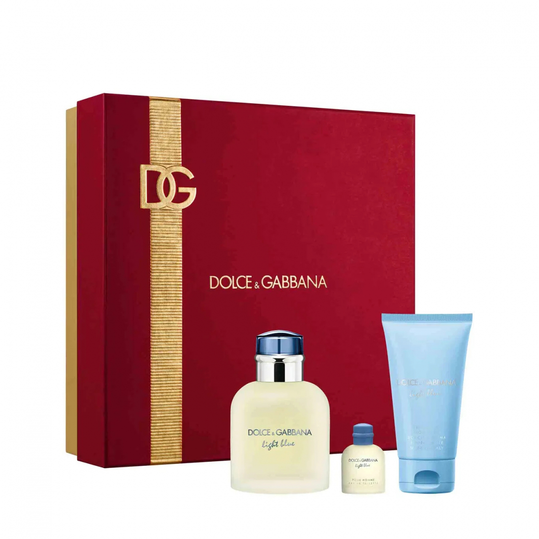 Coffret de parfum 'Light Blue Pour Homme' - 3 Pièces