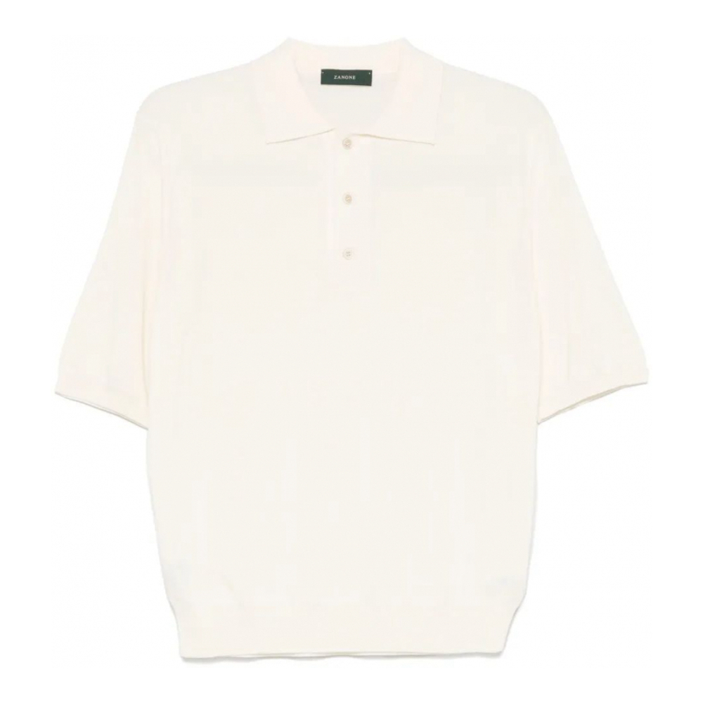 Polo 'Fine-Knit' pour Hommes