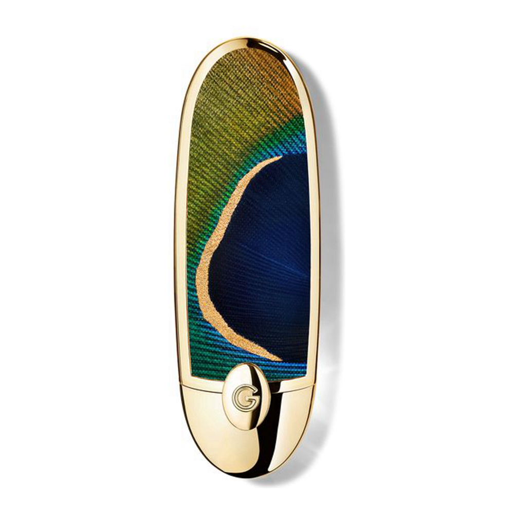 'Rouge G'  Lipstick Case + Mirror - Peacock