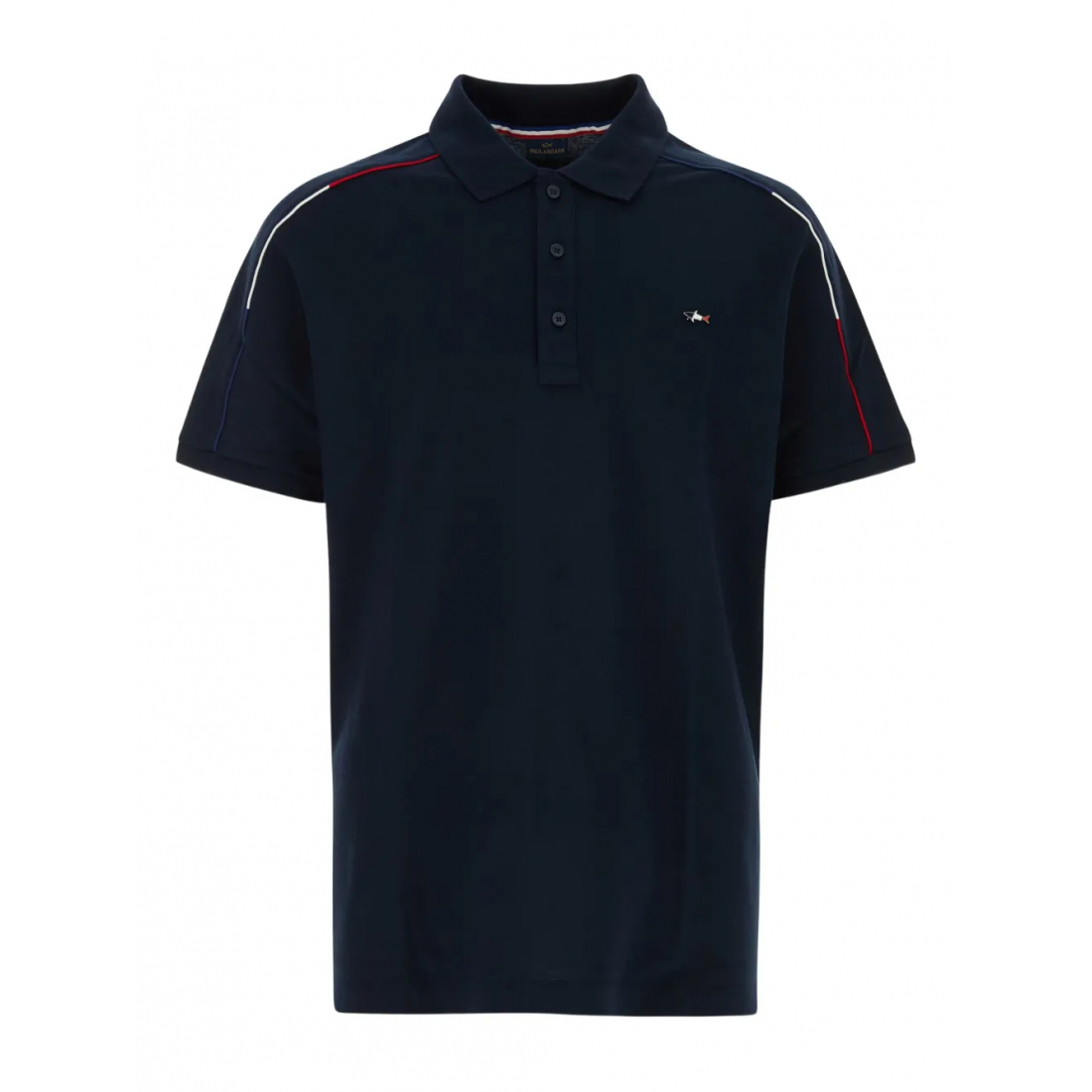 Polo 'Stripe-Detail' pour Hommes