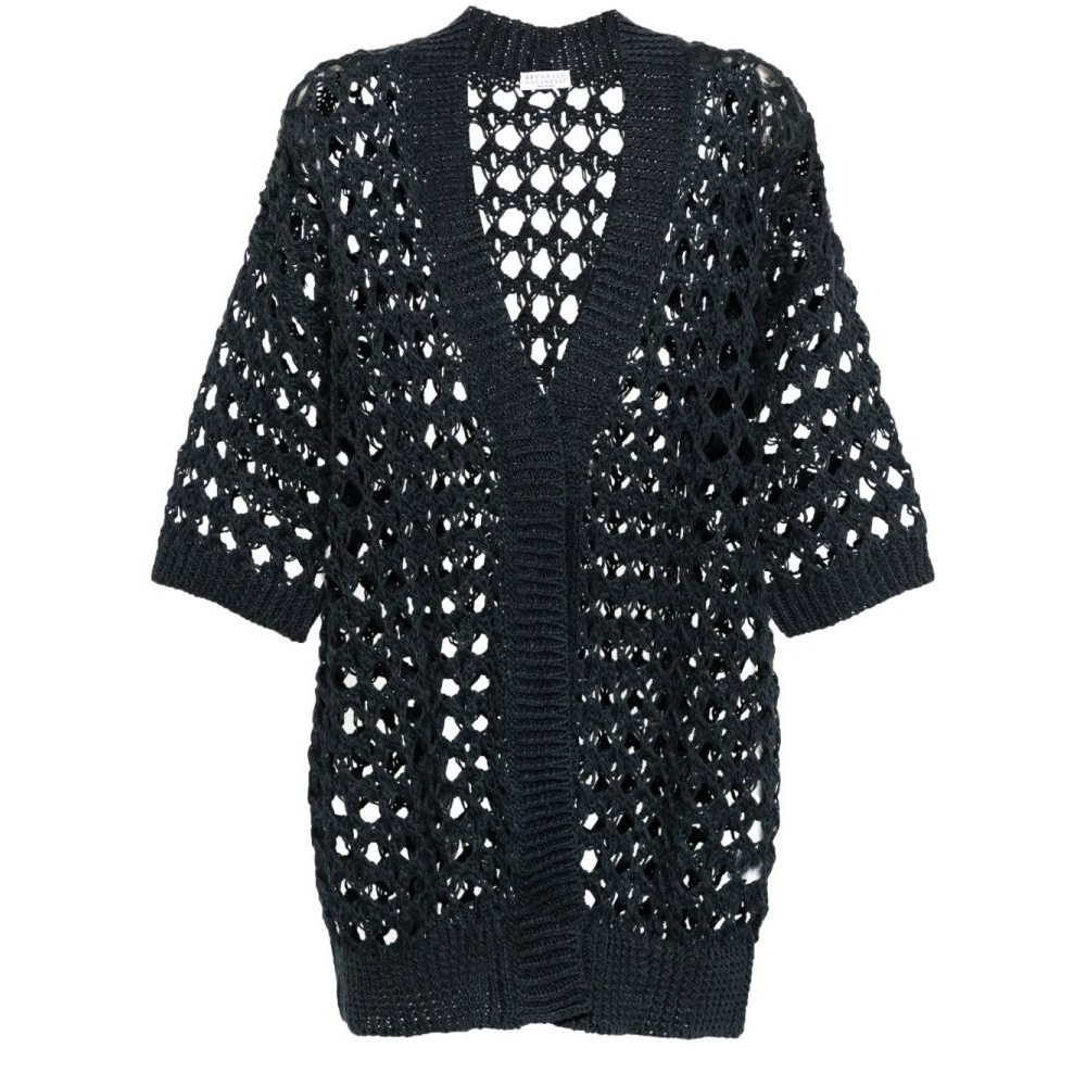 Manteau 'Open-Knit' pour Femmes