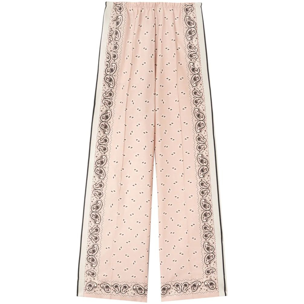 Pantalon 'Paisley-Print Wide-Leg' pour Femmes