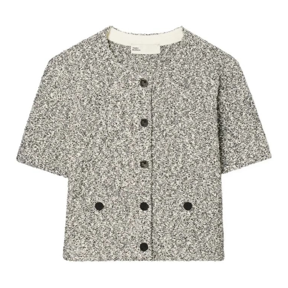 Women's 'Tweed Button' Cardigan