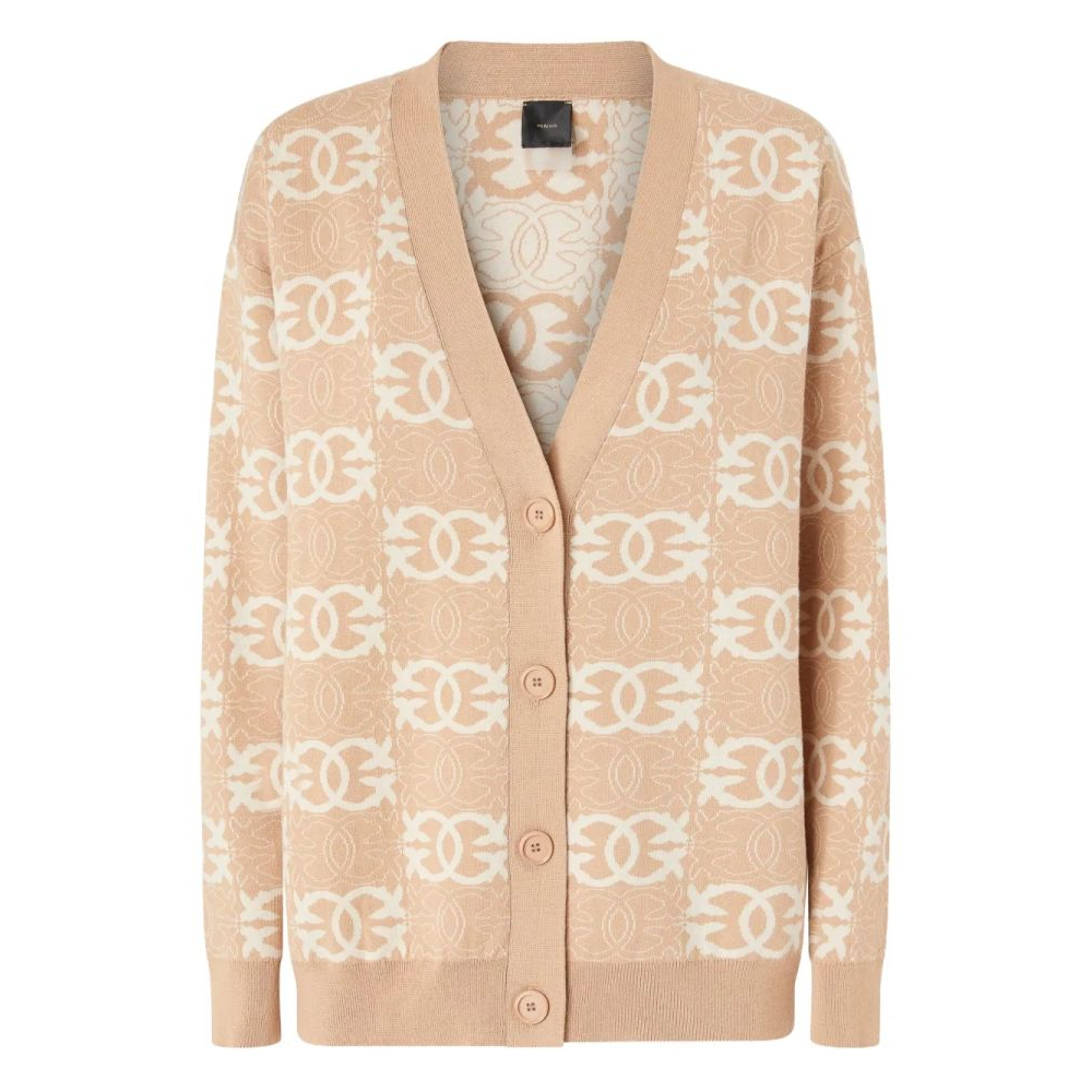 Women's 'Geometric-Pattern' Cardigan