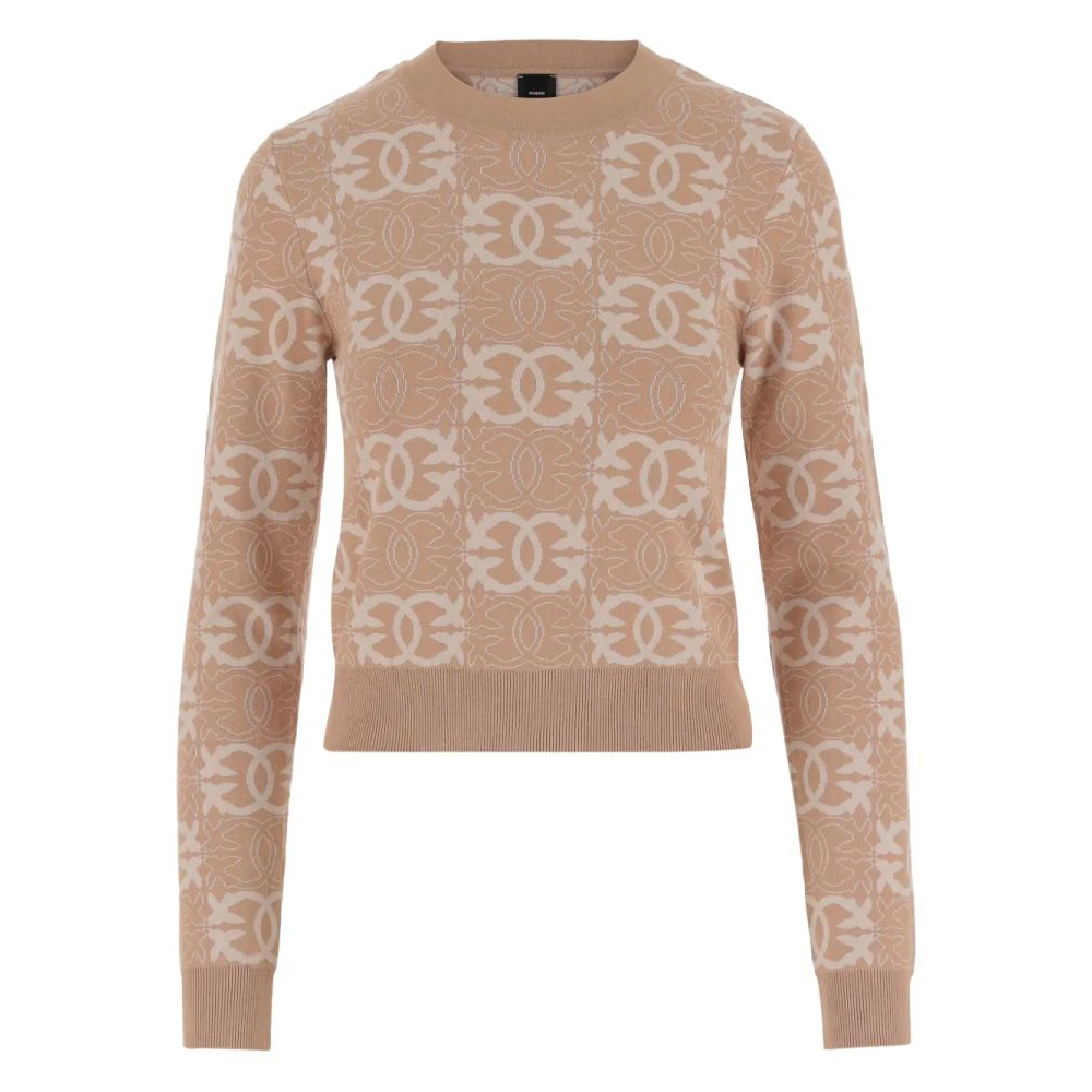 Women's 'Love Birds-Print Crew-Neck' Sweater