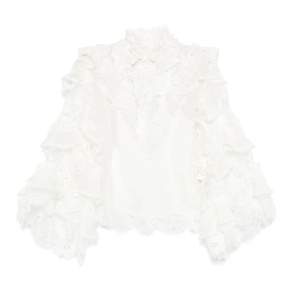 Blouse à manches longues 'Crush Heart' pour Femmes