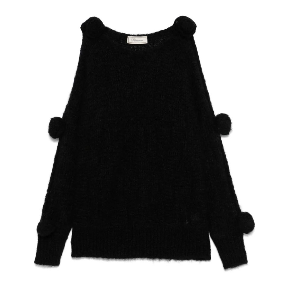 Pull 'Floral-Appliqué' pour Femmes