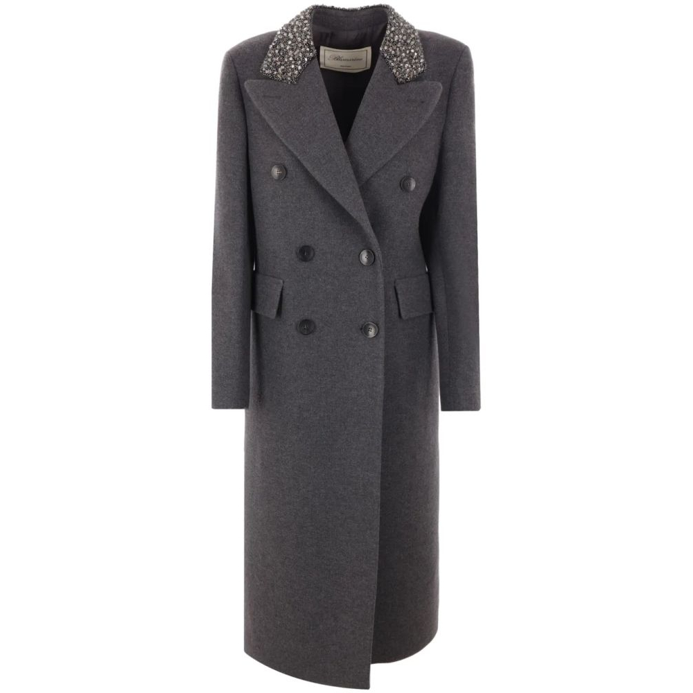 Manteau 'Embroidered Double-Breasted' pour Femmes