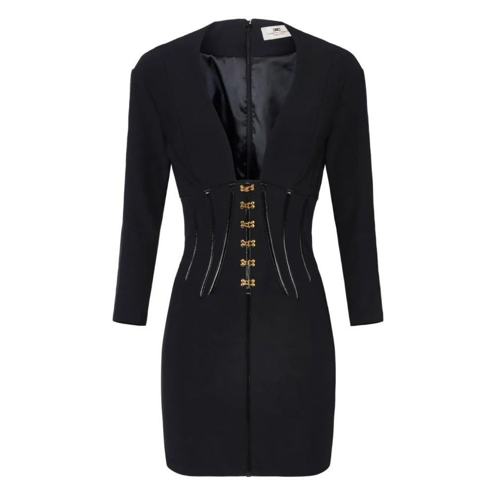 Robe mini 'Corset-Detail' pour Femmes