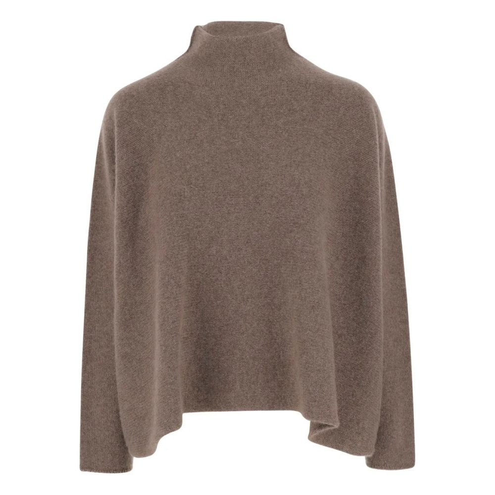 Pull 'Mock-Neck Ribbed' pour Femmes