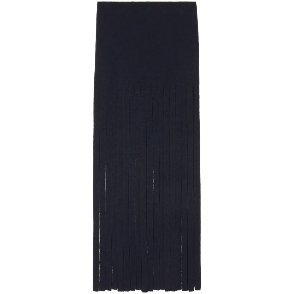 Women's 'Eclectic Fringed' Maxi Skirt