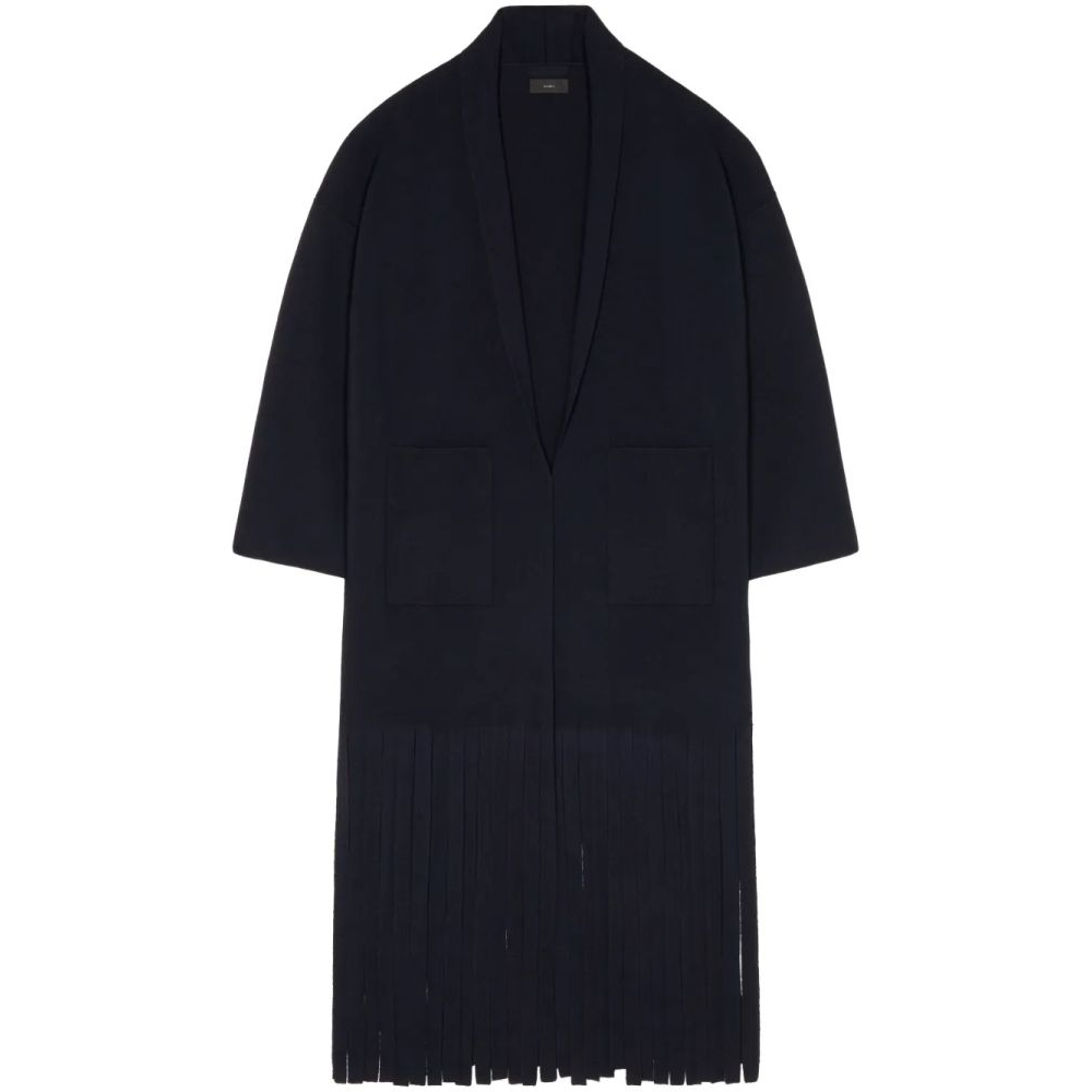 Manteau 'Fringed Belted' pour Femmes