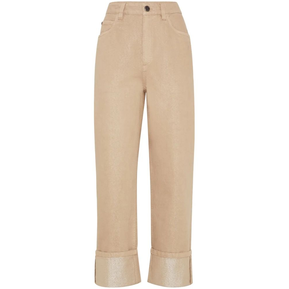 Pantalon 'Straight-Leg Cropped' pour Femmes