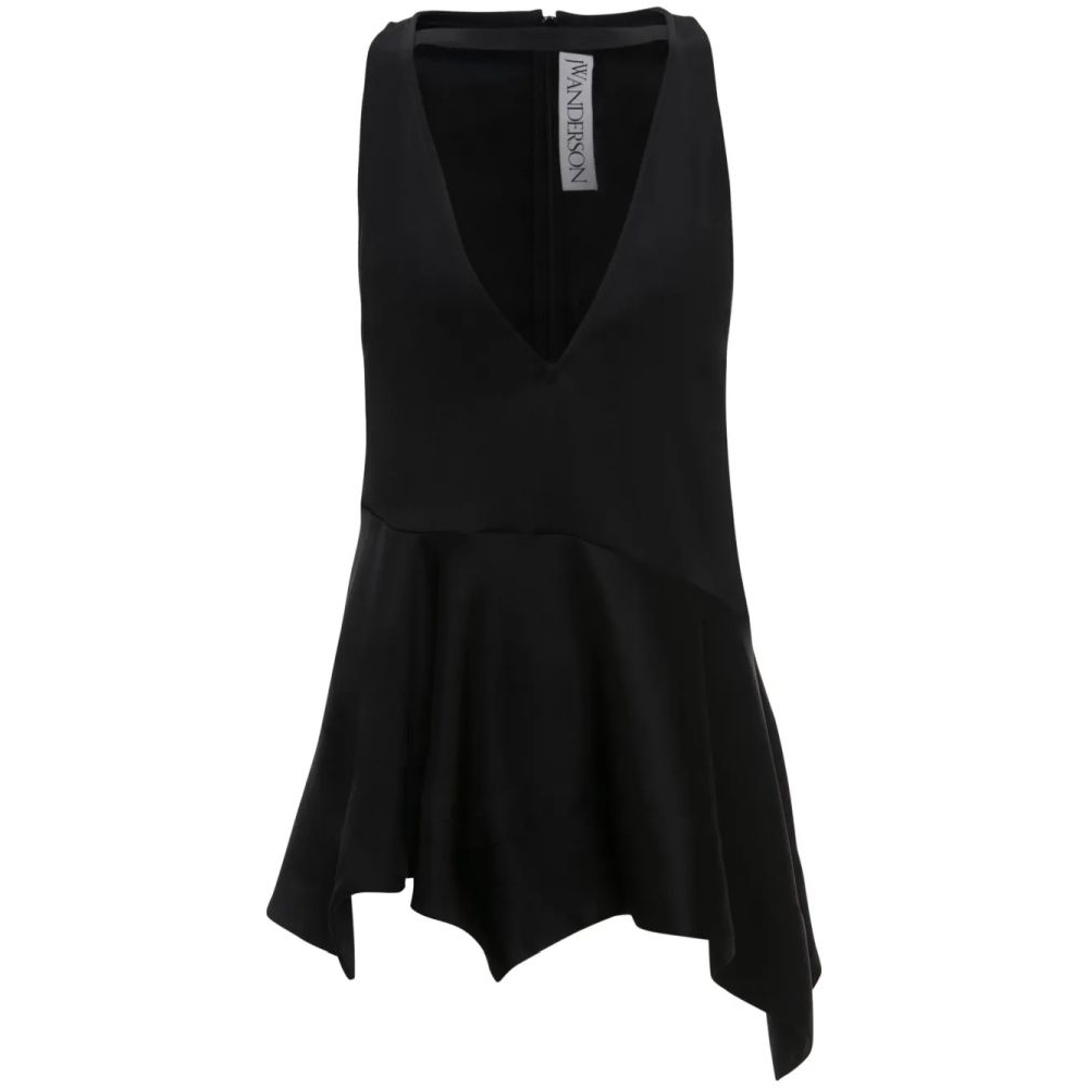Top 'Ruffle-Hem' pour Femmes