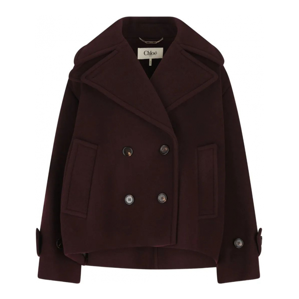 Veste 'Double-Breasted Long-Sleeve' pour Femmes