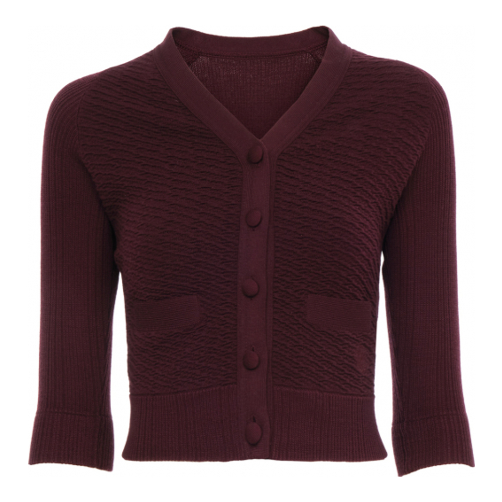 Cardigan 'Fitted V-Neck' pour Femmes