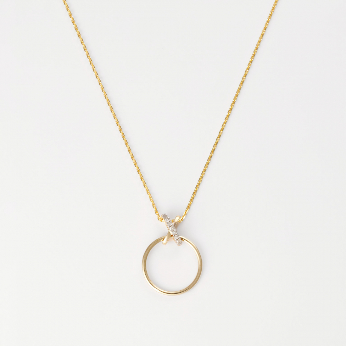 Pendentif sur chaine 'Clair de lune' pour Femmes