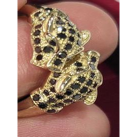 Women's 'Amour de Panthères' Ring