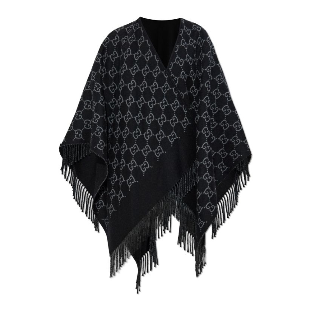Women's 'GG Pattern' Poncho