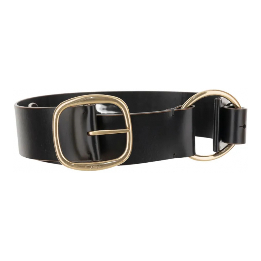 Ceinture 'Rounded-Buckle' pour Femmes