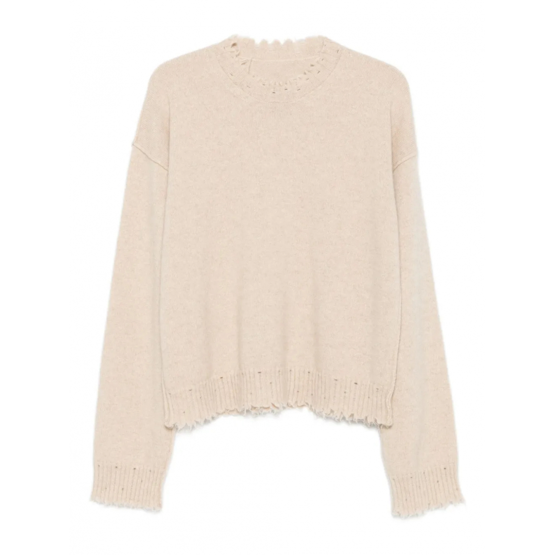 Pull 'Frayed-Hem' pour Femmes
