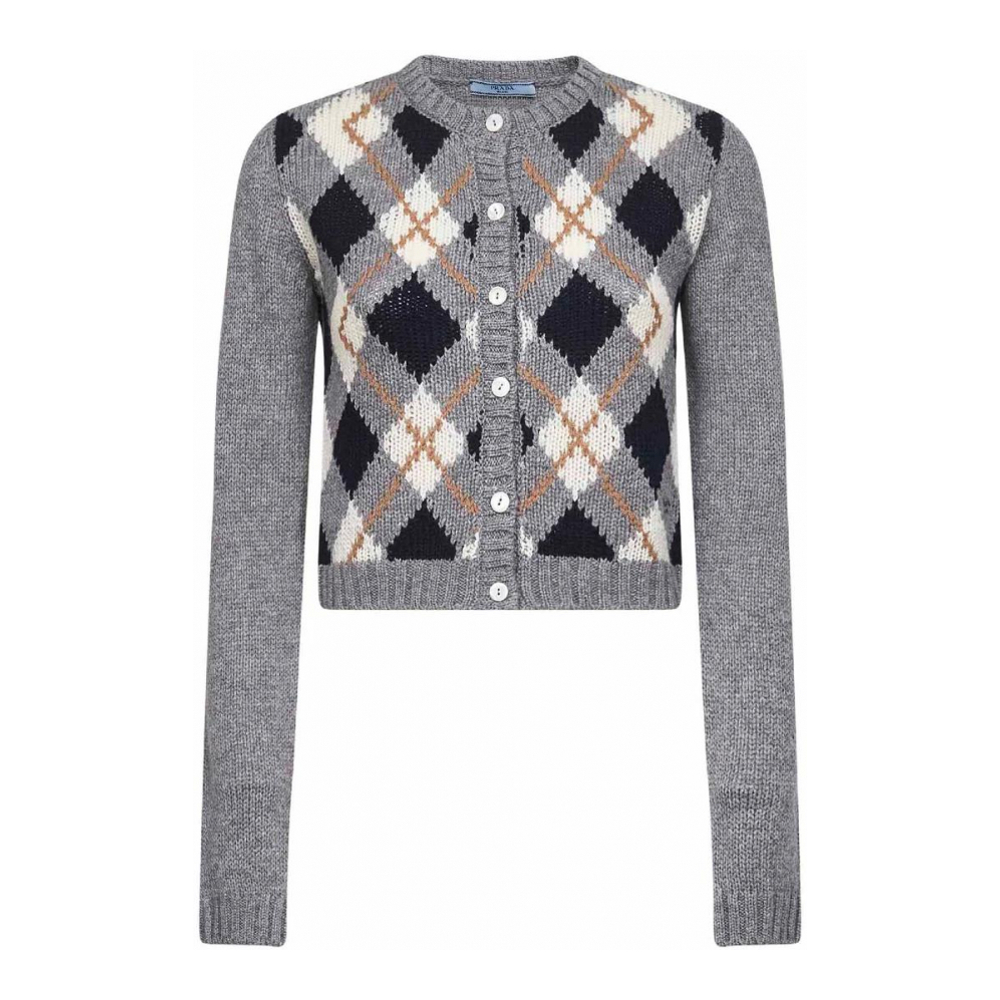 Cardigan 'Argyle pattern' pour Femmes