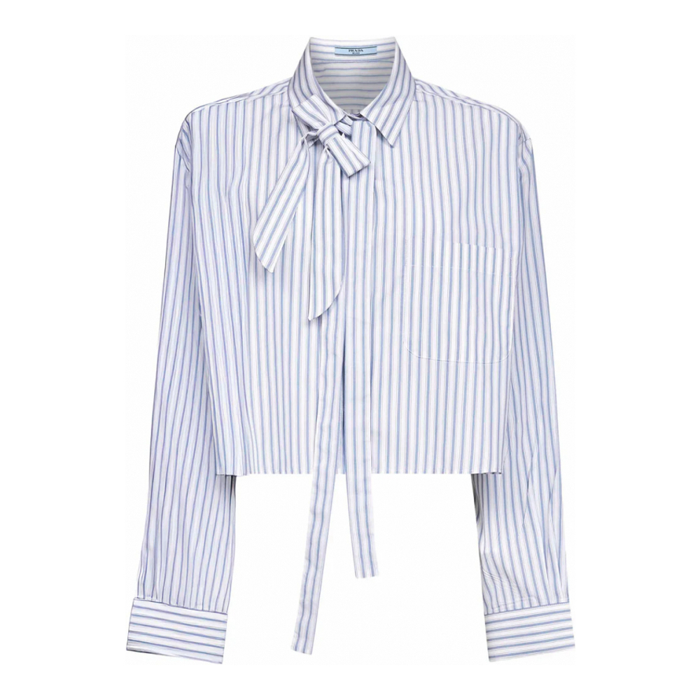 Chemise 'Striped poplin' pour Femmes