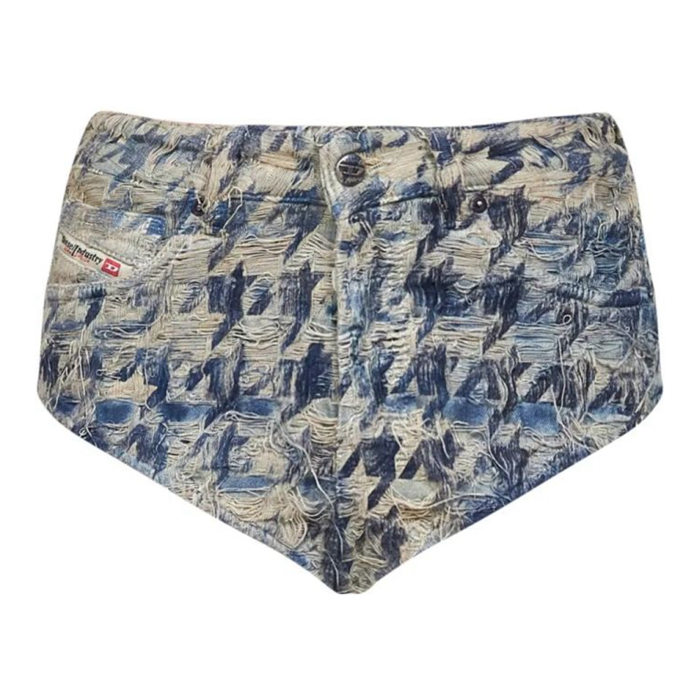 Short en jean 'Frayed' pour Femmes