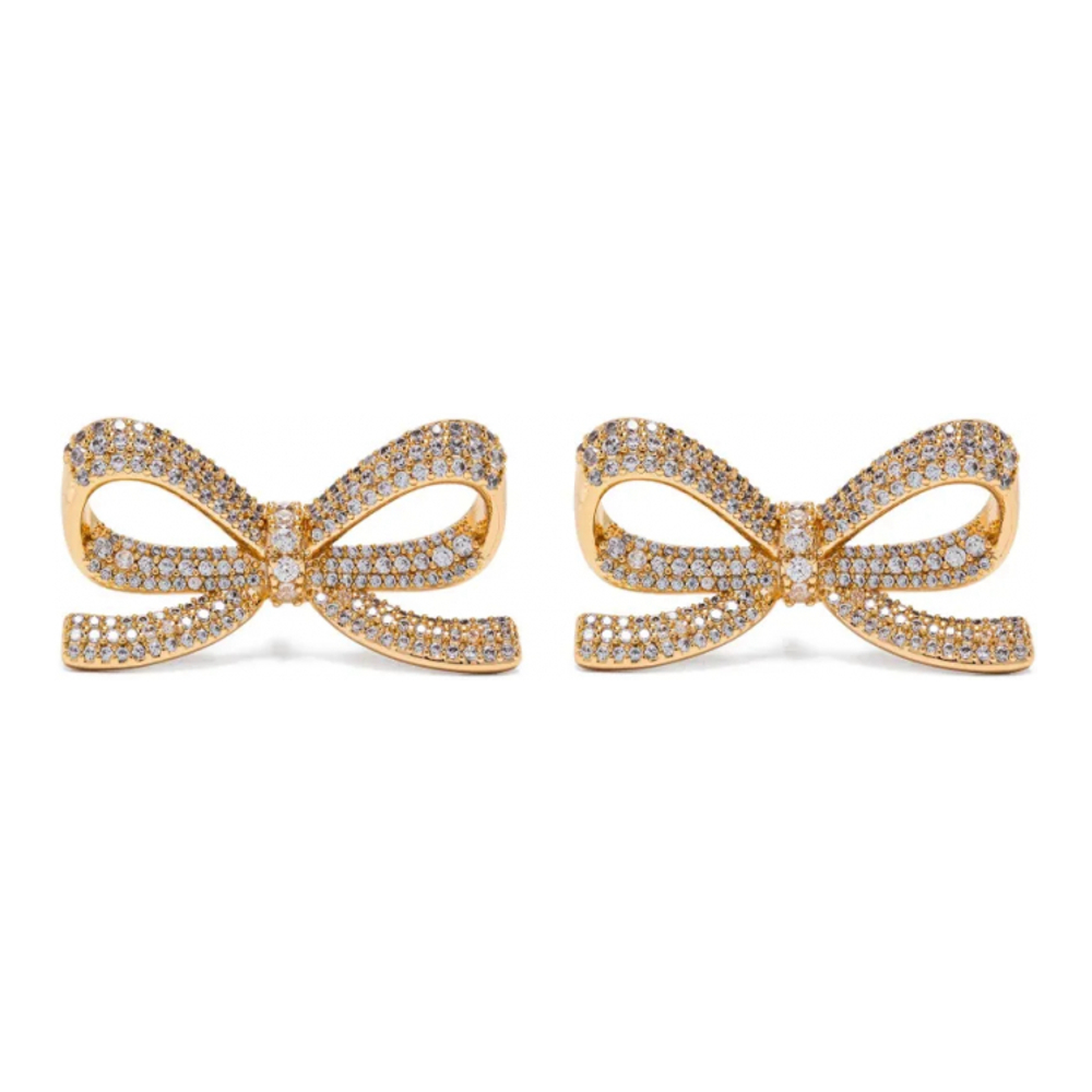 Women's 'Bow Crystal' Earrings
