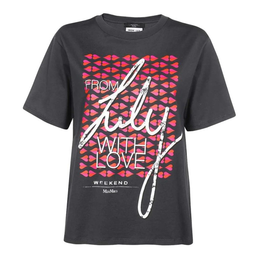 T-shirt 'Graphic-Print' pour Femmes