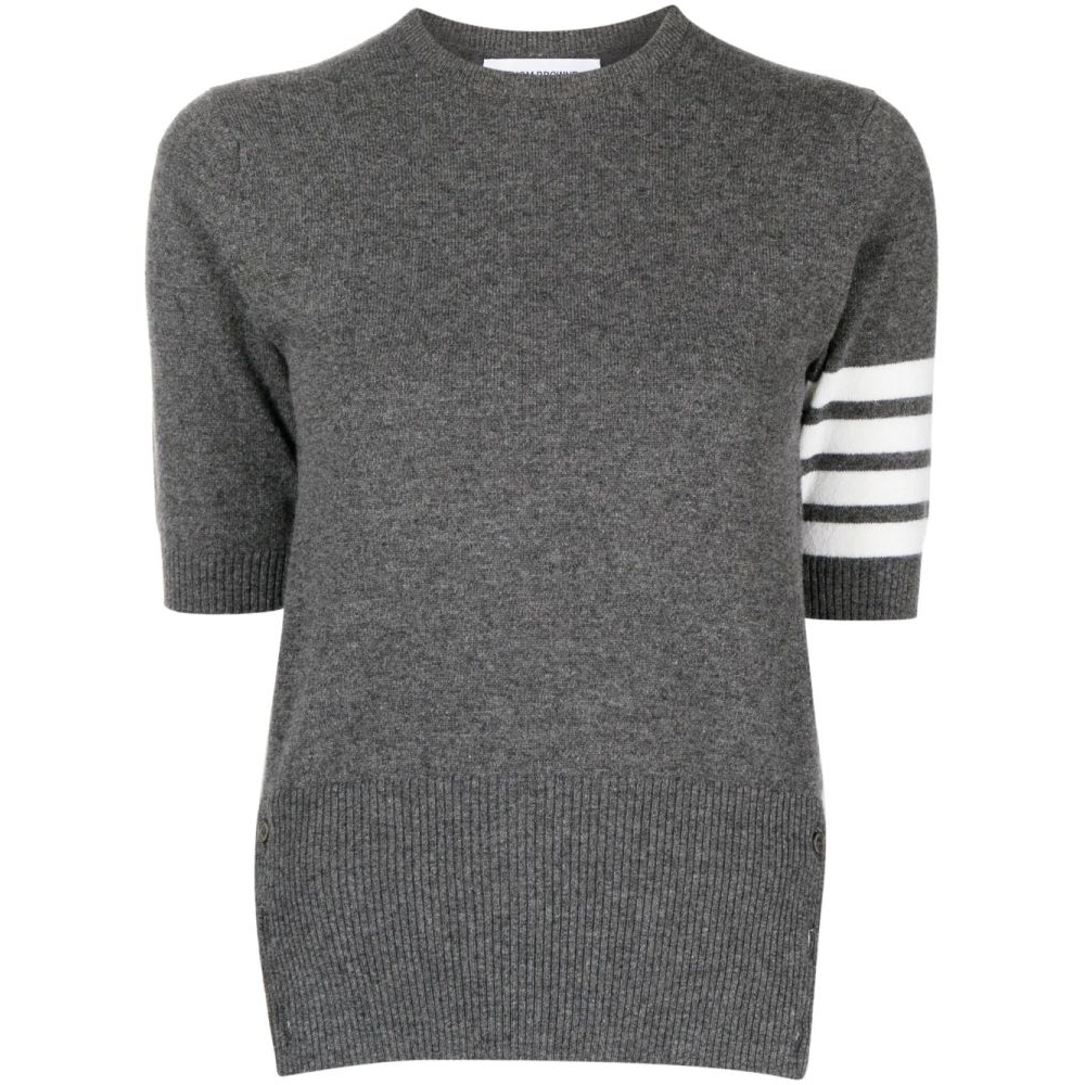 Top à manches courtes 'Signature 4-Bar Stripe' pour Femmes