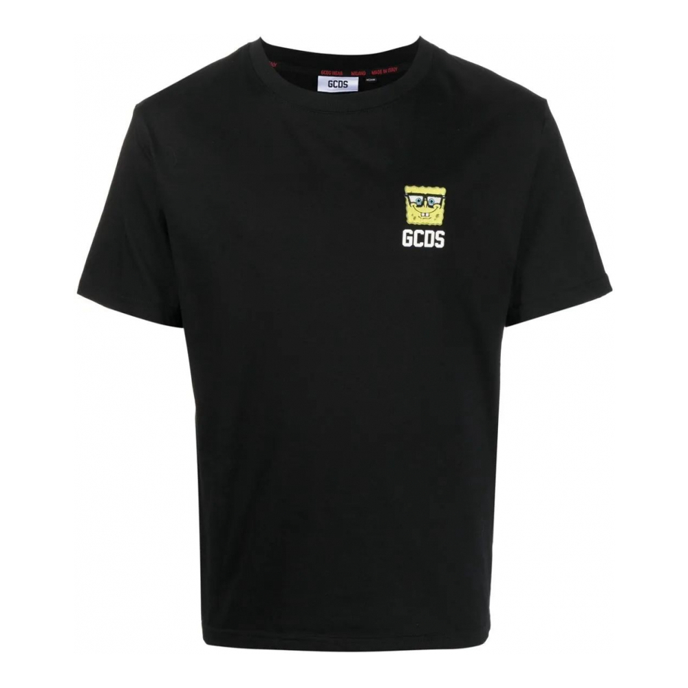 T-shirt 'Spongebob Motif' pour Hommes