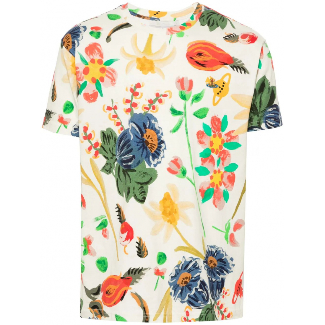 'Folklore-Print' T-Shirt