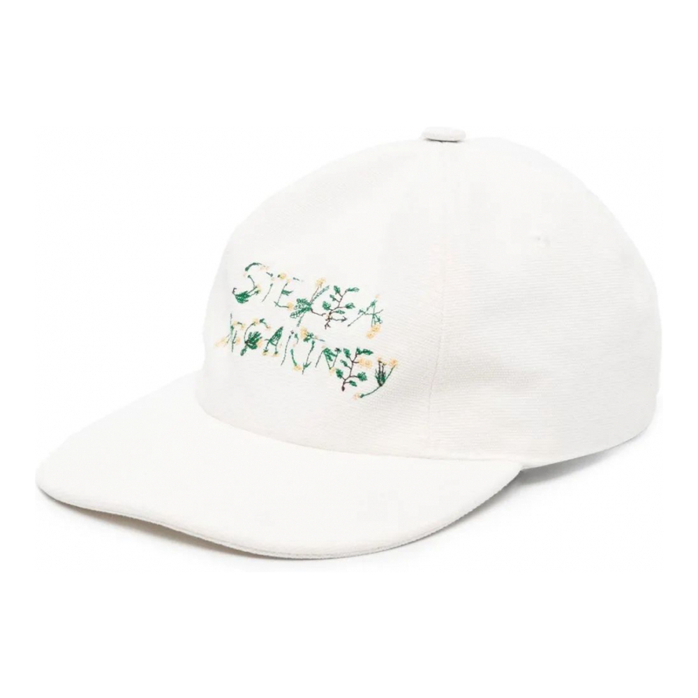 Casquette 'Floral Logo-Print' pour Femmes