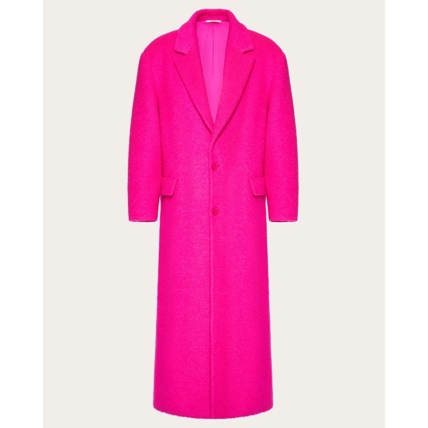 Manteau Maxi 'Single-Breasted' pour Hommes