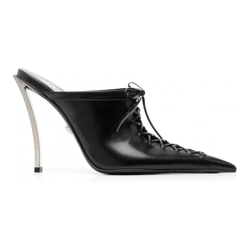 Mules à talon 'Lace-Up' pour Femmes