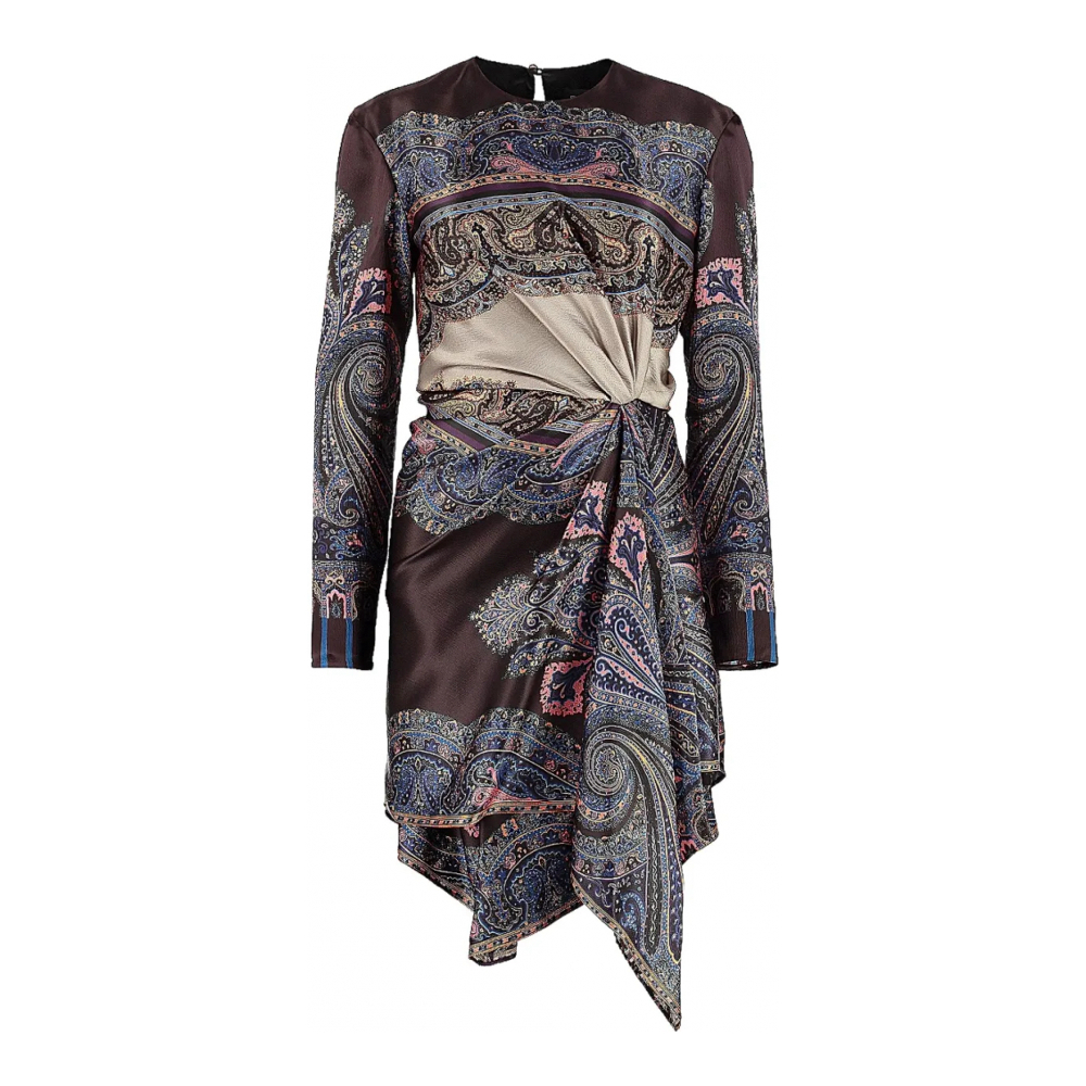 Robe mini 'Draped Asymmetric' pour Femmes