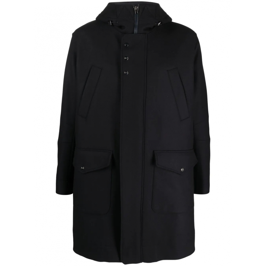 Manteau 'Logo-Plaque Fine-Ribbed' pour Hommes