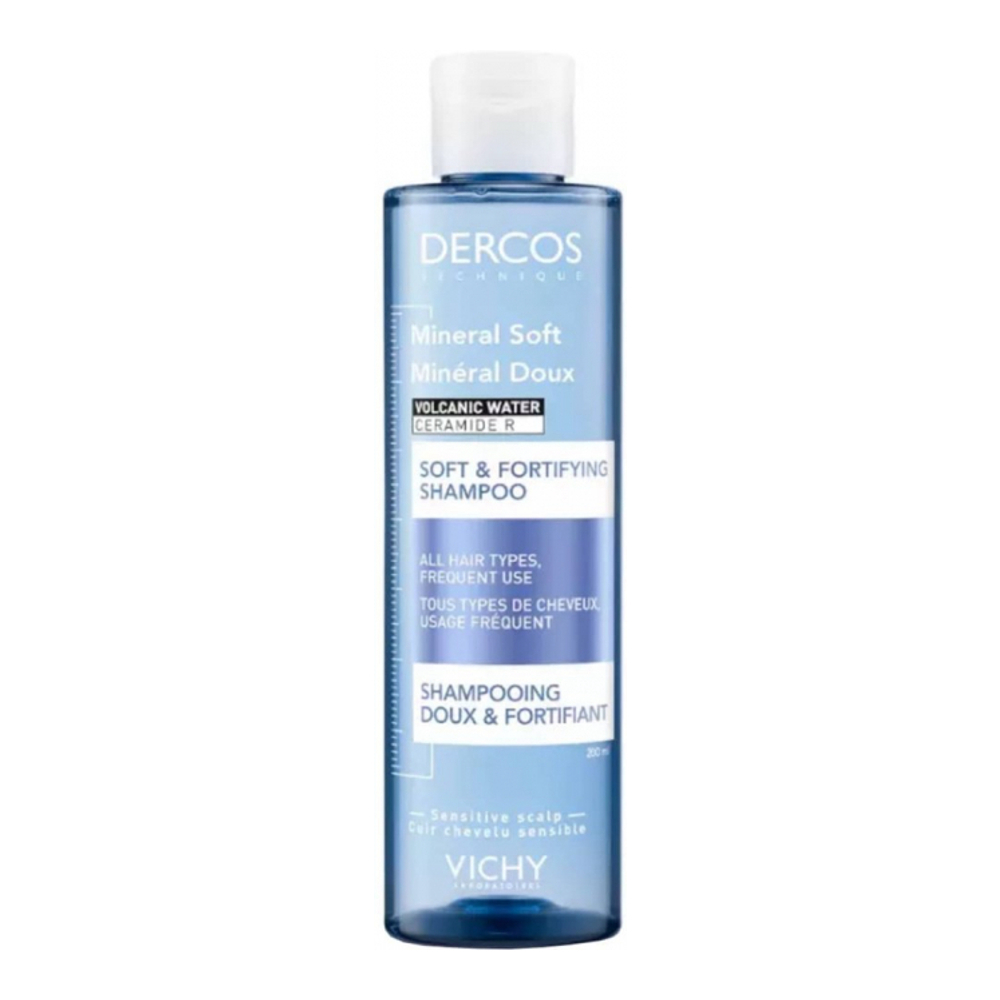 Dercos Shampooing Minéral Doux Fortifiant - 200 ml